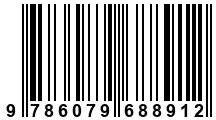 Código de Barras de '.9786079688912.'