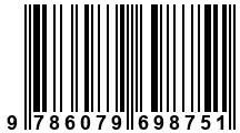 Código de Barras de '.9786079698751.'
