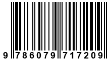 Código de Barras de '.9786079717209.'