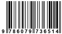 Código de Barras de '.9786079736514.'