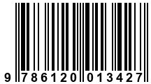 Código de Barras de '.9786120013427.'