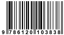 Código de Barras de '.9786120103838.'