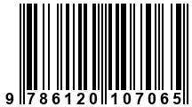 Código de Barras de '.9786120107065.'