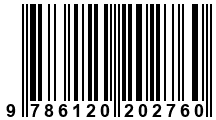 Código de Barras de '.9786120202760.'