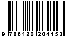 Código de Barras de '.9786120204153.'