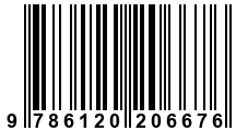 Código de Barras de '.9786120206676.'
