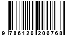 Código de Barras de '.9786120206768.'