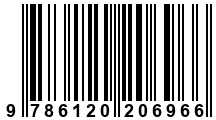 Código de Barras de '.9786120206966.'