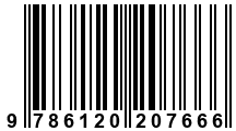Código de Barras de '.9786120207666.'