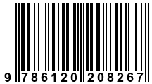 Código de Barras de '.9786120208267.'