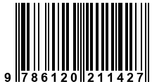 Código de Barras de '.9786120211427.'