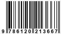 Código de Barras de '.9786120213667.'