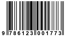 Código de Barras de '.9786123001773.'