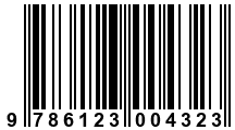 Código de Barras de '.9786123004323.'