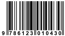 Código de Barras de '.9786123010430.'