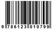 Código de Barras de '.9786123010799.'