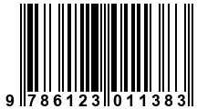 Código de Barras de '.9786123011383.'