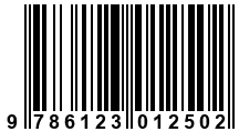 Código de Barras de '.9786123012502.'