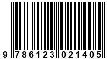 Código de Barras de '.9786123021405.'