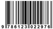 Código de Barras de '.9786123022976.'