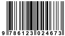 Código de Barras de '.9786123024673.'