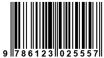 Código de Barras de '.9786123025557.'