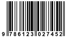 Código de Barras de '.9786123027452.'