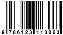 Código de Barras de '.9786123113063.'