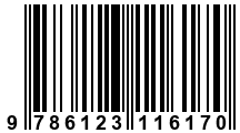 Código de Barras de '.9786123116170.'