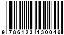 Código de Barras de '.9786123130046.'