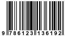 Código de Barras de '.9786123136192.'