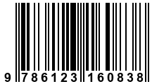 Código de Barras de '.9786123160838.'