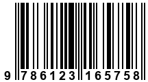 Código de Barras de '.9786123165758.'