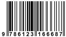 Código de Barras de '.9786123166687.'