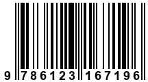 Código de Barras de '.9786123167196.'