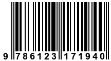 Código de Barras de '.9786123171940.'