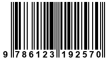 Código de Barras de '.9786123192570.'