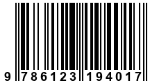 Código de Barras de '.9786123194017.'