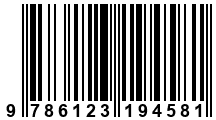 Código de Barras de '.9786123194581.'