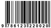 Código de Barras de '.9786123220020.'