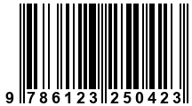 Código de Barras de '.9786123250423.'