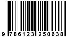 Código de Barras de '.9786123250638.'