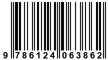 Código de Barras de '.9786124063862.'