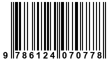 Código de Barras de '.9786124070778.'