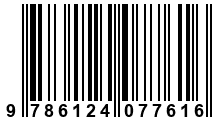 Código de Barras de '.9786124077616.'
