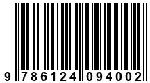 Código de Barras de '.9786124094002.'