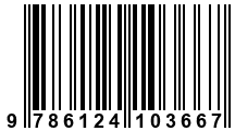 Código de Barras de '.9786124103667.'