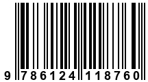 Código de Barras de '.9786124118760.'