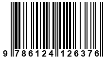 Código de Barras de '.9786124126376.'