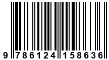 Código de Barras de '.9786124158636.'